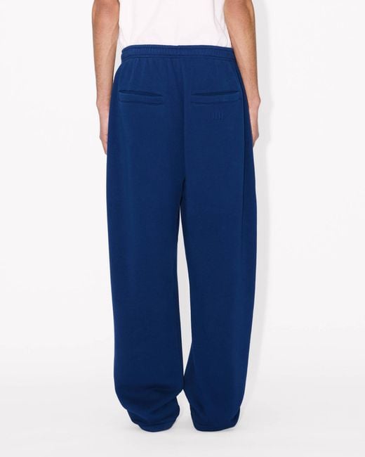 KENZO Blue Boke Flower 2.0 Embroidered Straight Jopants for men