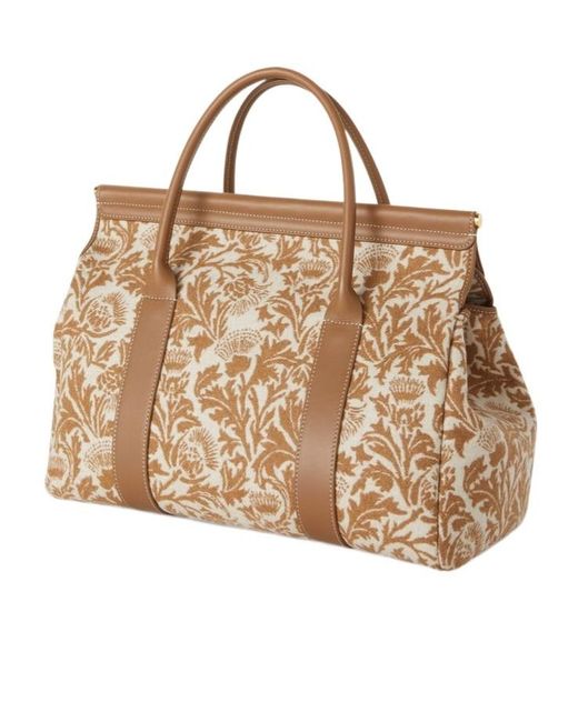 Loro Piana Brown Loom L32 Handbag