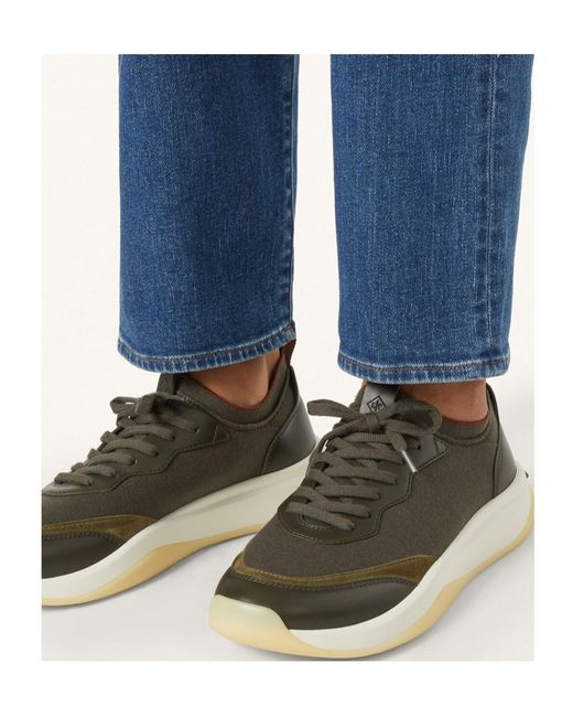 Loro Piana Green 410 Lp Walk The Gift Of Kings Sneaker for men