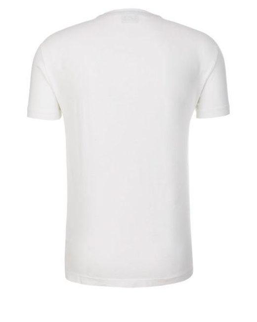 EA7 White Logo Details T-Shirt for men