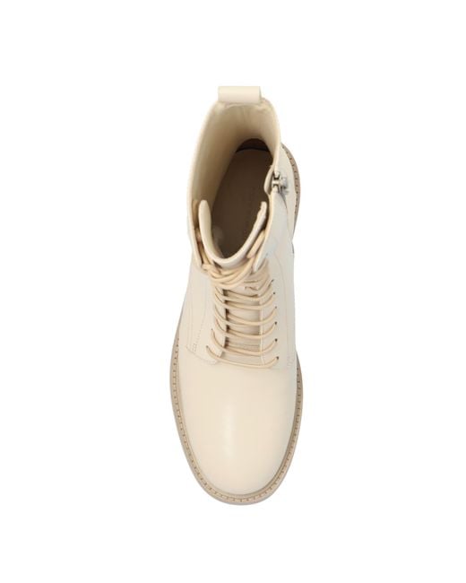 Tory Burch Natural Ankle Boots