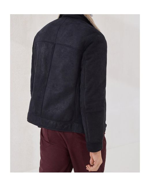 Brunello Cucinelli Black Double-Breasted Jacket for men
