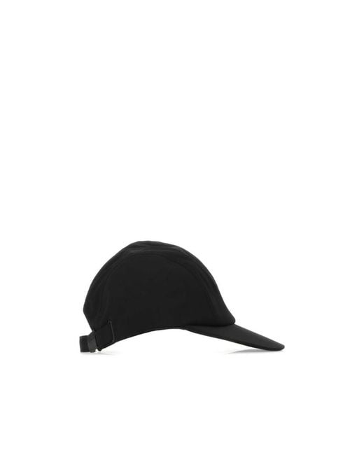 KENZO Black Logo-Patch Baseball Cap for men
