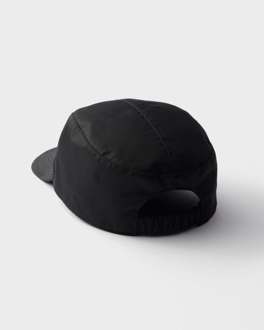 Prada Black Re-Nylon Baseball Cap