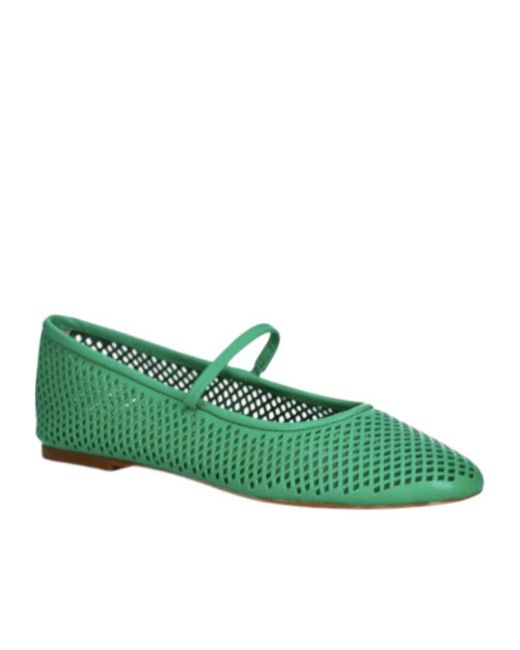 Ralph Lauren Green Jayna Flat Pumps