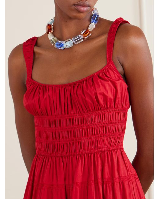 Doen Red Clover Dress