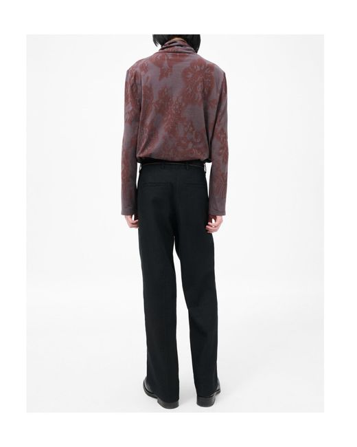 Our Legacy Black Borrowed Chino Pants for men