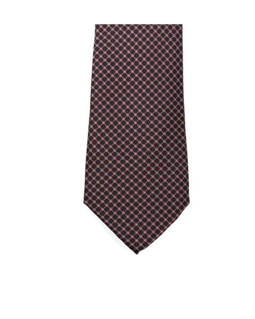 Canali Purple Pointed Tie for men
