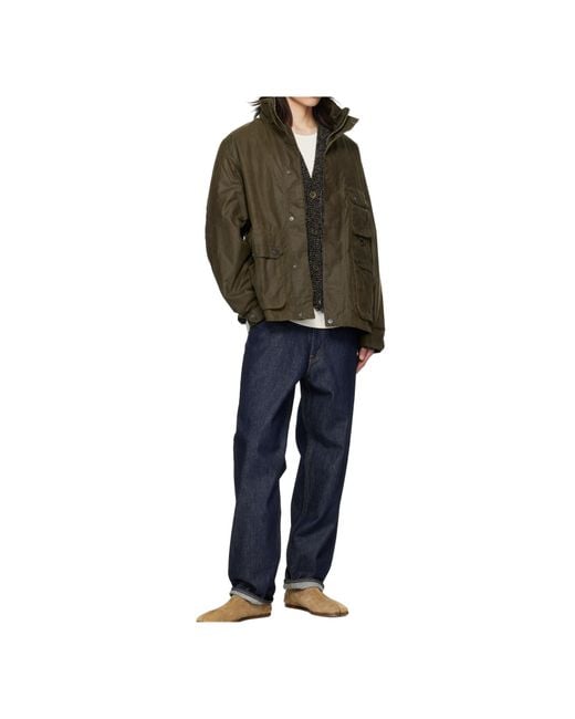 Barbour Green Re-Engineered Utility Bedale Batik Jacket for men