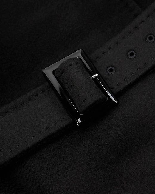 Max Mara Black Belt Coat