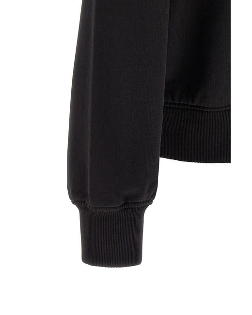 Dolce & Gabbana Black Coat Of Arms Logo Hoodie for men