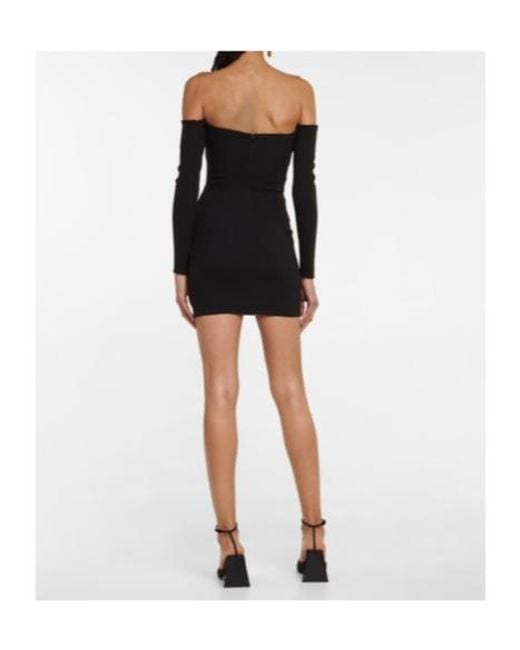 Alex Perry Black Cutout Minidress