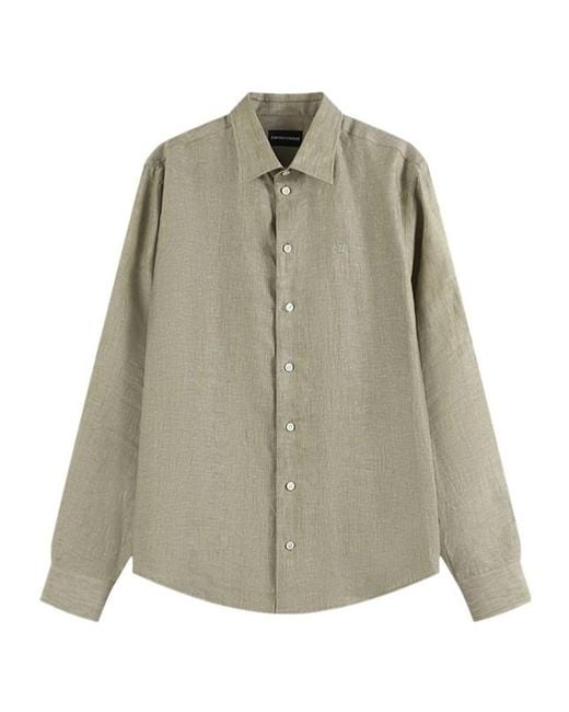 Emporio Armani Natural Camicie for men
