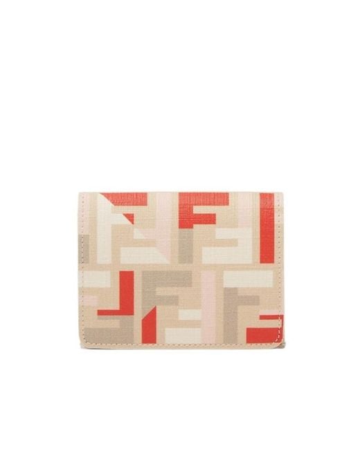 Fendi Pink Pouch With Chain