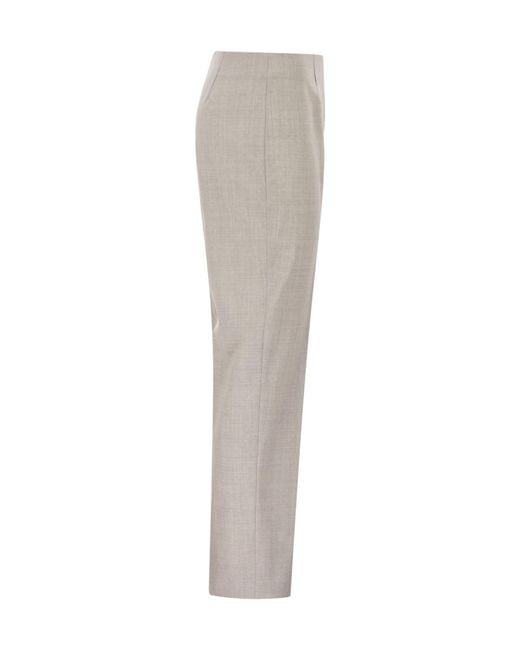 Pt Pantaloni Gray Pt Torino Gioia High-Waist Skinny Pants