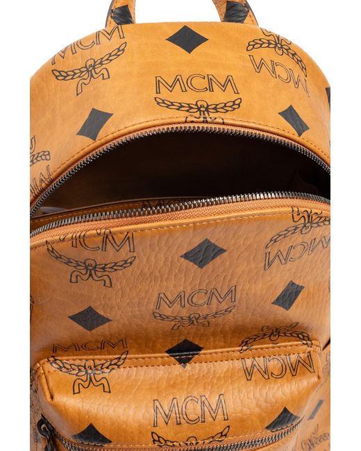 MCM Natural Small Stark Backpack for men