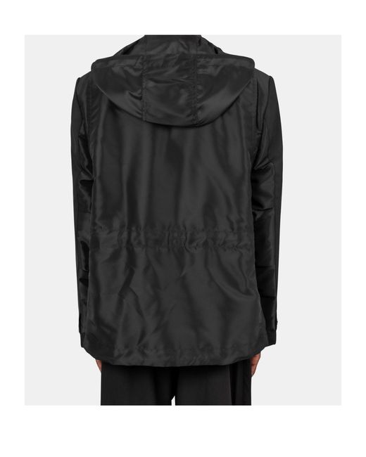 Sacai Black Techstyle Blazer for men