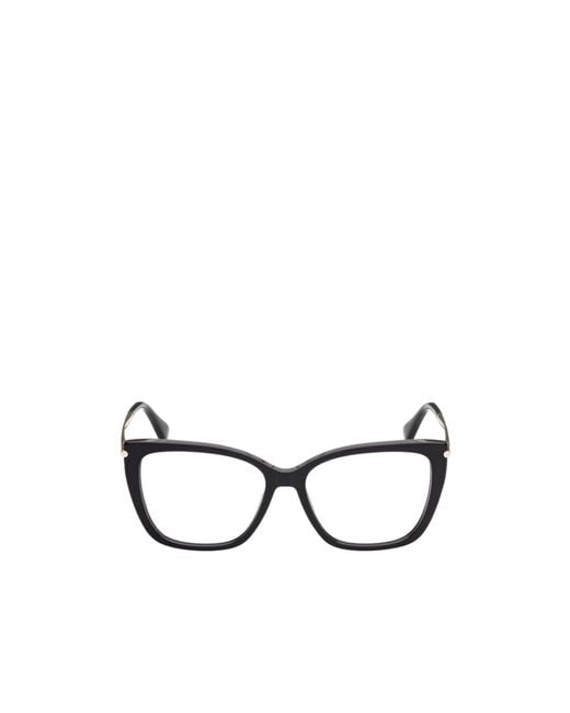 Max Mara White Butterfly Frame Glasses