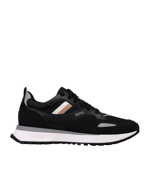 Boss Black Panel Casual Sneakers for men