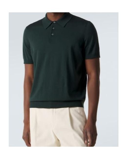 Dunhill Green Polo Shirt for men