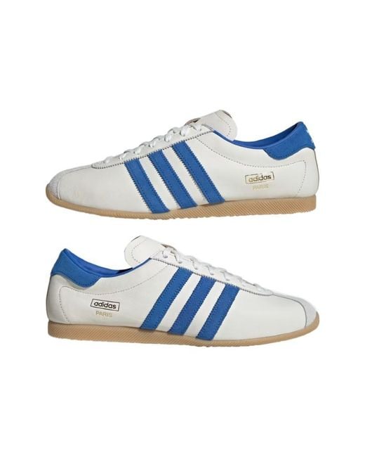 Adidas Originals Blue Paris Low-Top Sneakers for men