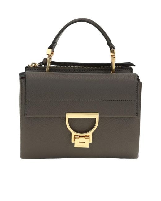 Coccinelle Black Arlettis Top Handle Shoulder Bag