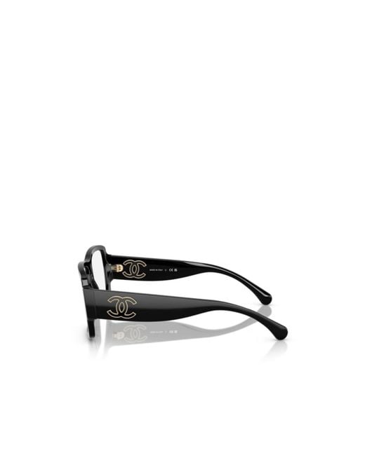 Chanel White Rectangular Frame for men