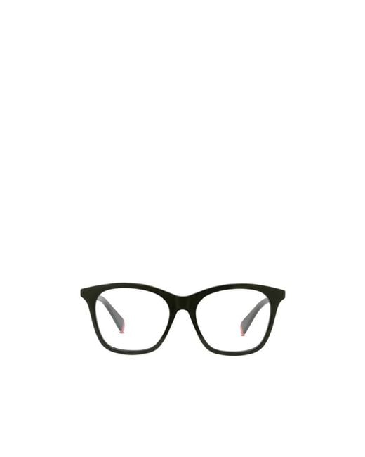 KENZO White Square Frame Glasses
