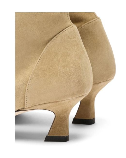 Stuart Weitzman Natural Vinnie Bootie 50