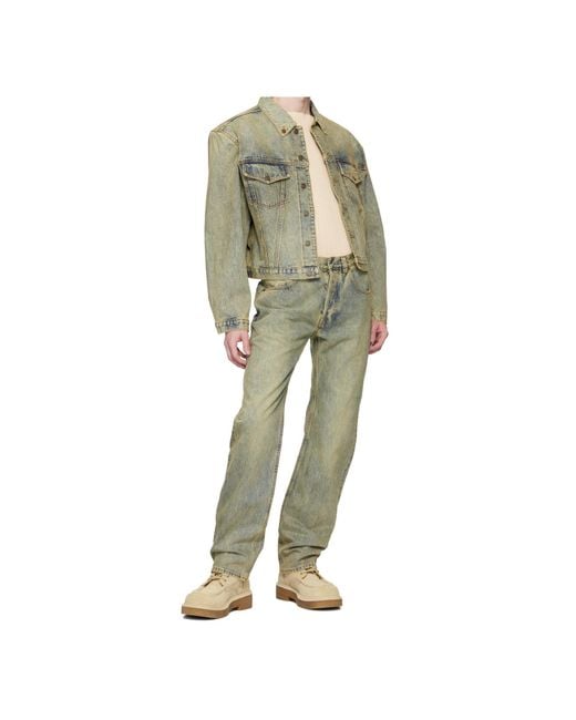 Entire studios Gray Slem Straight-Leg Jeans
