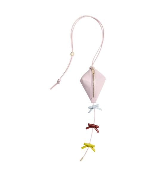 Dior Metallic Porte-Monnaie Cerf-Volant A Cordon Iviera