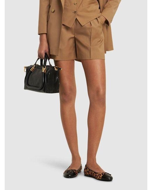 Tory Burch Brown Pointed Ballet Flats