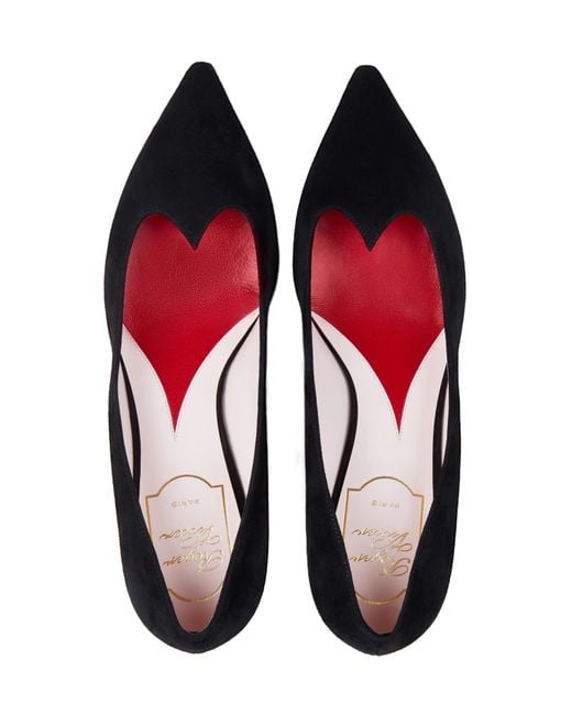 Roger Vivier Black I Love Pumps