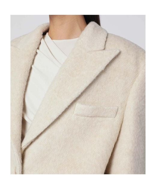 ANDAMANE White Oversized Jacket