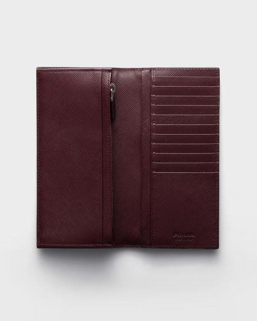 Prada Green Leather Wallet for men