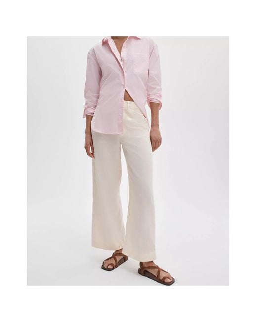 Rag & Bone White Casual Pants With Belt Loops