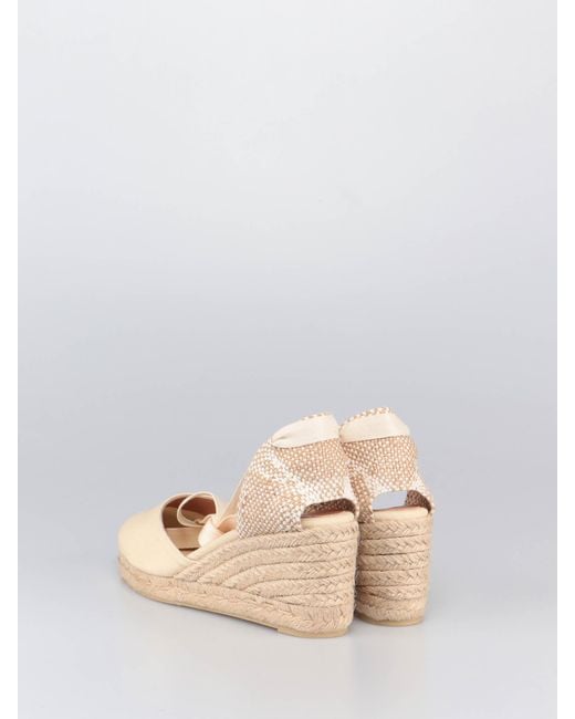 Castaner Natural Castañer Carina Ankle-Strap Wedge Espadrilles