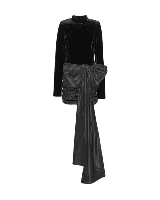 ROTATE BIRGER CHRISTENSEN Black Short Dresses
