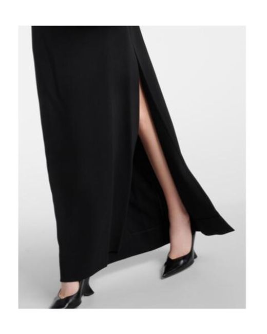 Proenza Schouler Black Crêpe Maxi Dress