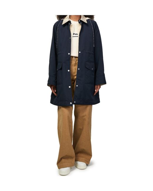Moncler Blue Begonia Parka