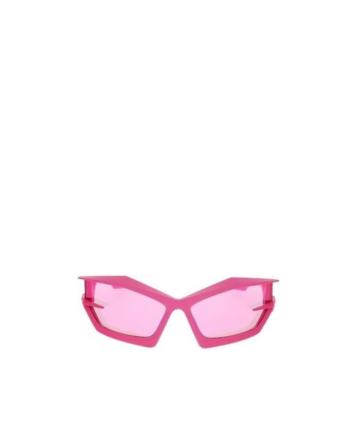 Givenchy Pink Eyewear Rectangular Frame Sunglasses for men