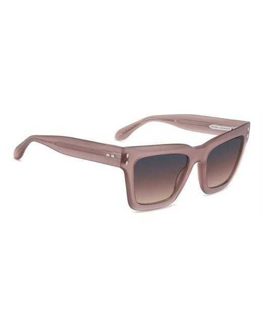 Isabel Marant Multicolor Butterfly-Shaped Sunglasses