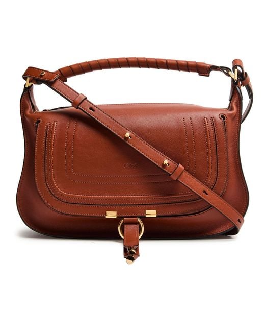 Chloé Brown Marcie Shoulder Bag