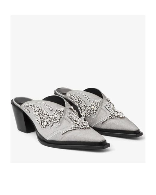 Jimmy Choo White Cece Mule Ii 60