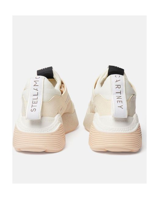 Stella McCartney White Eclypse Lace-Up Sneakers