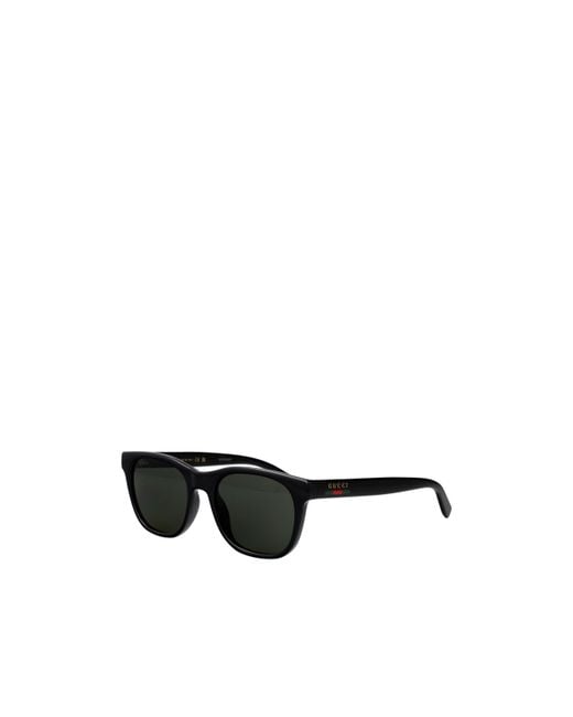 Gucci Black Eyewear Square Frame Sunglasses for men