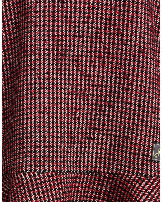 Ganni Purple Leeveless Tweed Dress