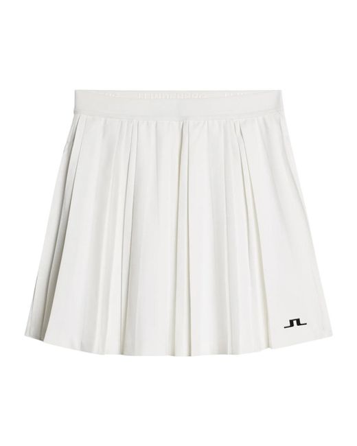 J.Lindeberg White Cheryl Skirt
