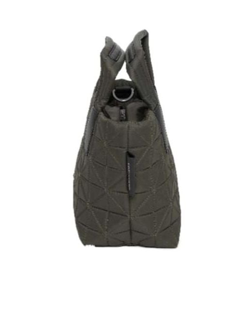 VEE COLLECTIVE Black Vee Mini Tote