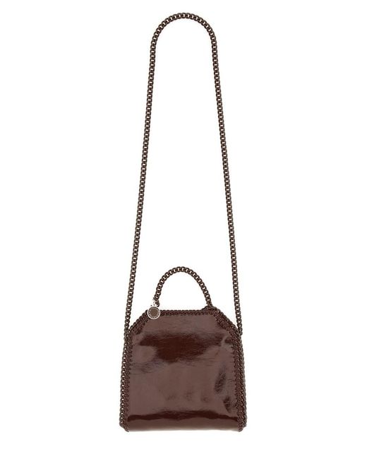 Stella McCartney Brown Falabella Tiny Tote Bag